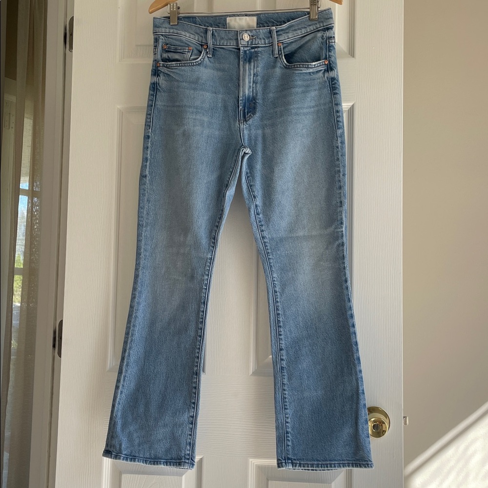 MOTHER Light Blue Denim Jeans